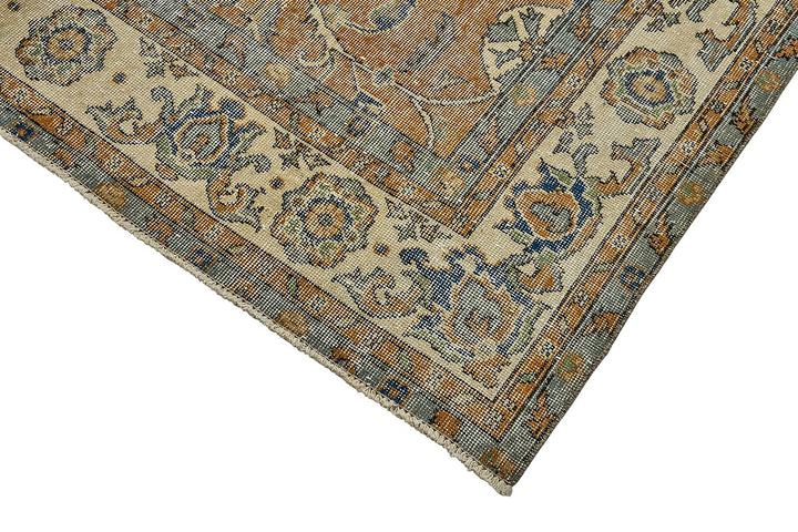 7x10 Hand-Knotted Turkish Vintage Rug - 50836