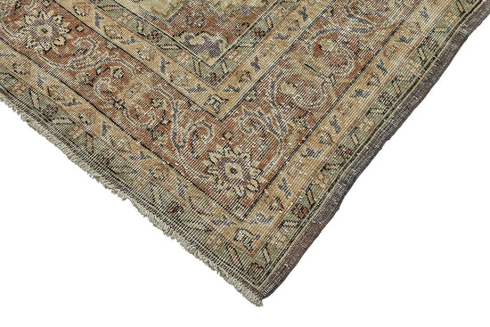 7x10 Hand-Knotted Turkish Vintage Rug - 50837