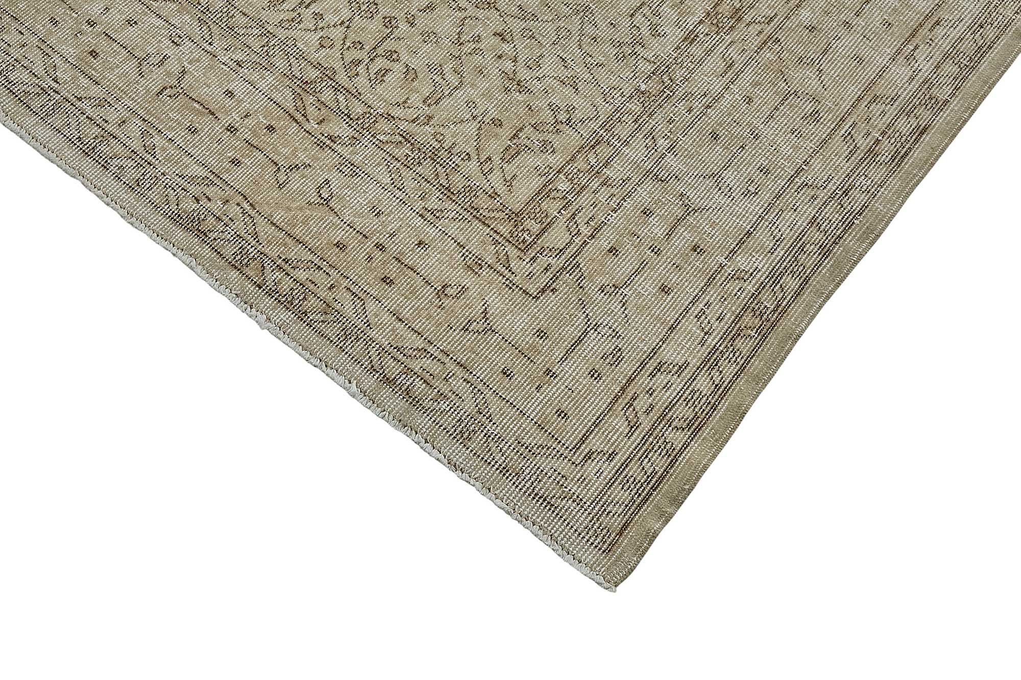 7x10 Hand-Knotted Turkish Vintage Rug - 50838