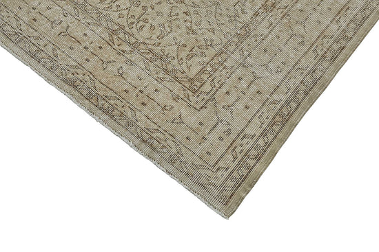 7x10 Hand-Knotted Turkish Vintage Rug - 50838