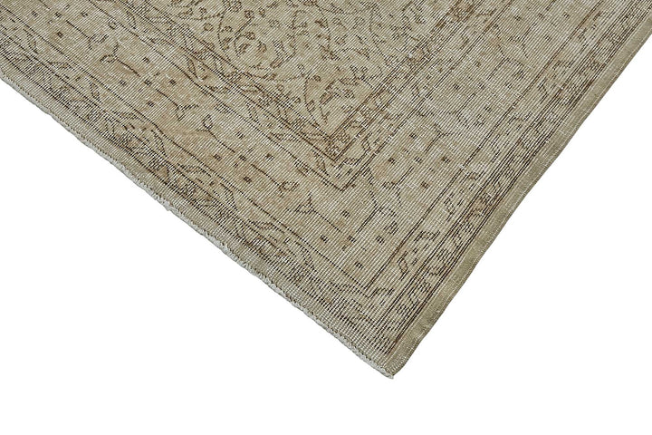 7x10 Hand-Knotted Turkish Vintage Rug - 50838