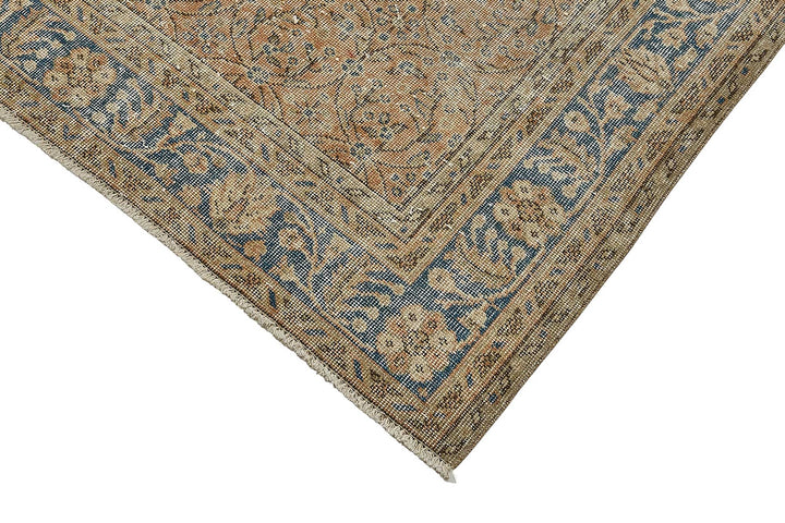 7x10 Hand-Knotted Turkish Vintage Rug - 50839
