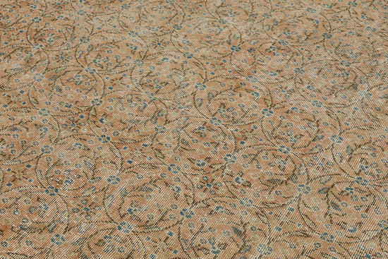 7x10 Hand-Knotted Turkish Vintage Rug - 50839