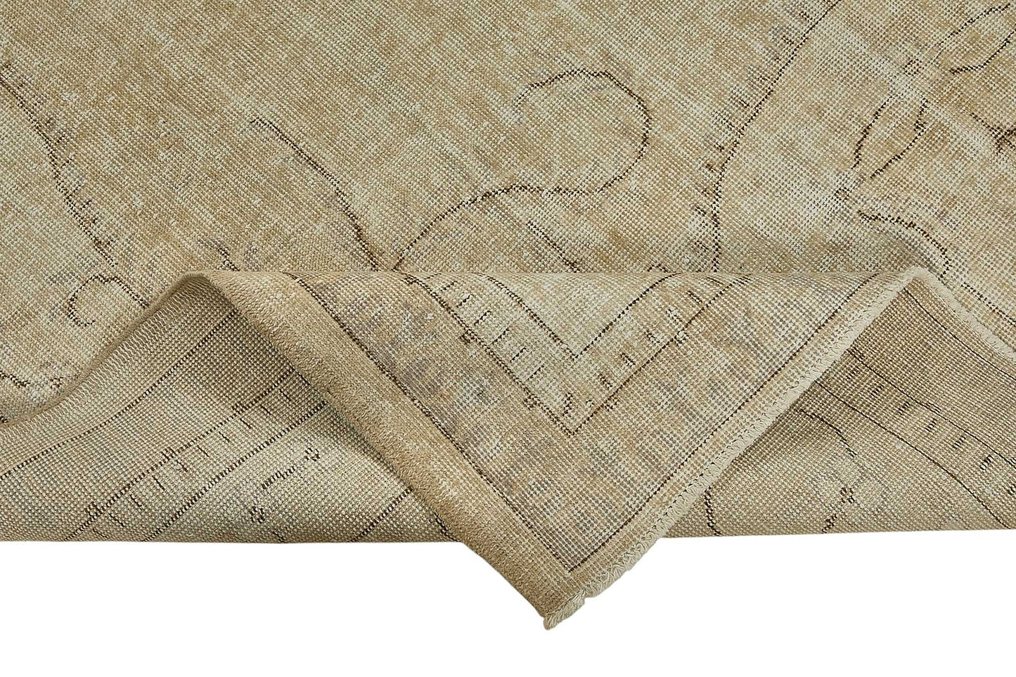 7x11 Hand-Knotted Turkish Vintage Rug - 50840