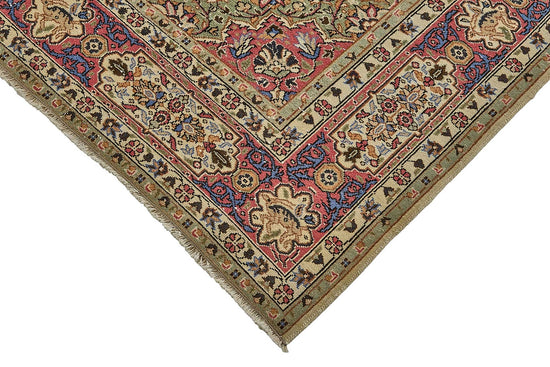 7x10 Hand-Knotted Turkish Vintage Rug - 50978