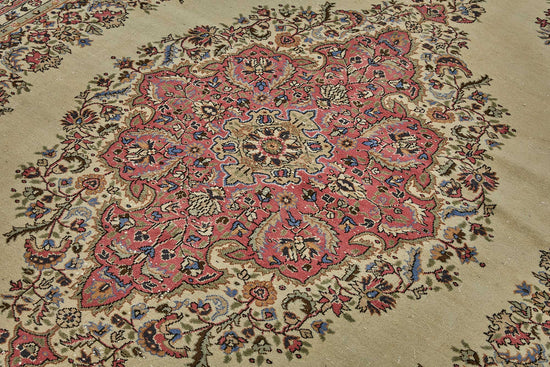7x10 Hand-Knotted Turkish Vintage Rug - 50978