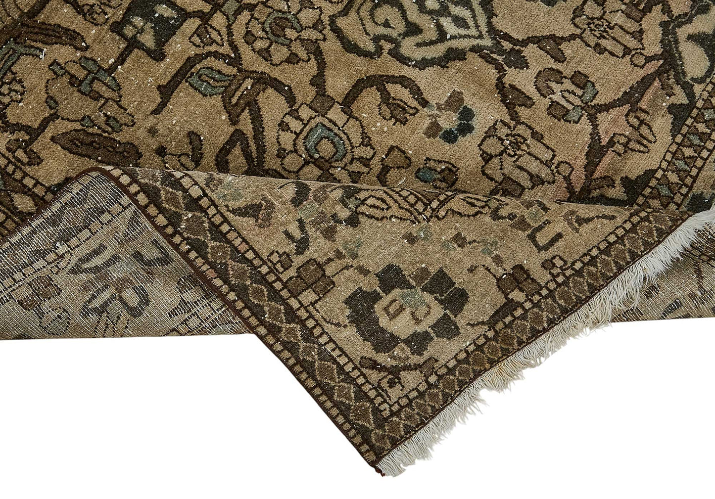 4x6 Hand-Knotted Vintage Rug - 50979