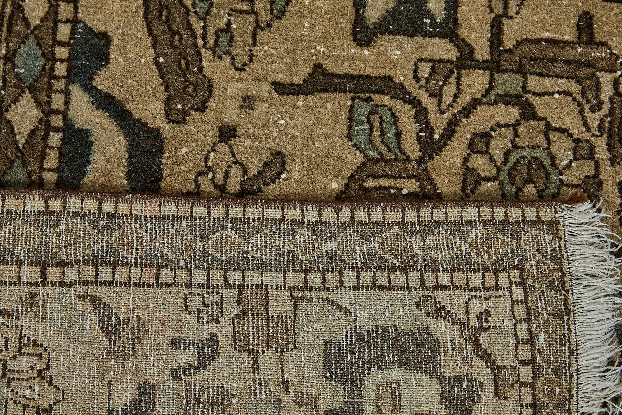 4x6 Hand-Knotted Vintage Rug - 50979