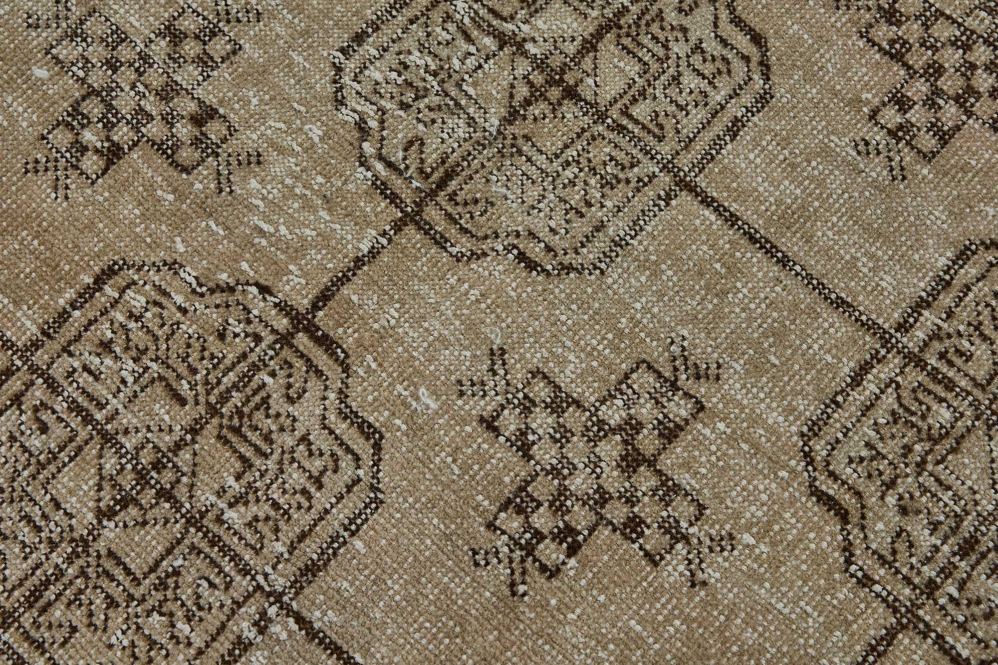 4x6 Hand-Knotted Vintage Rug - 50980