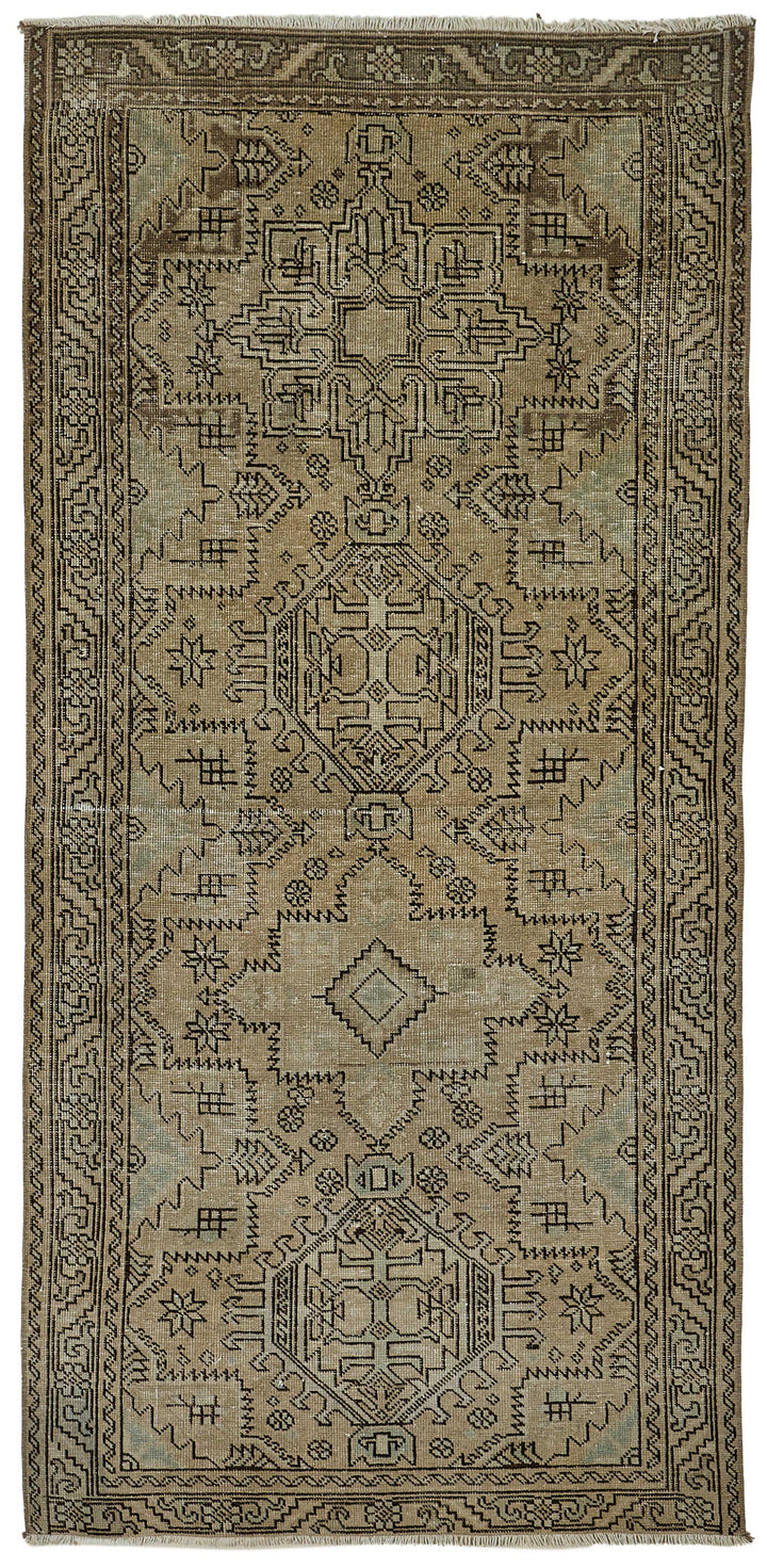 3x7 Hand-Knotted Vintage Rug - 50981