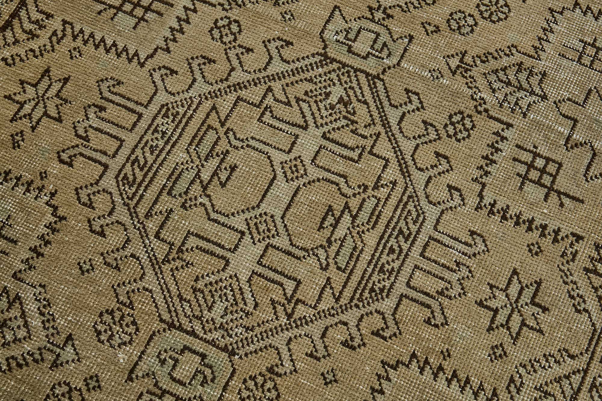 3x7 Hand-Knotted Vintage Rug - 50981