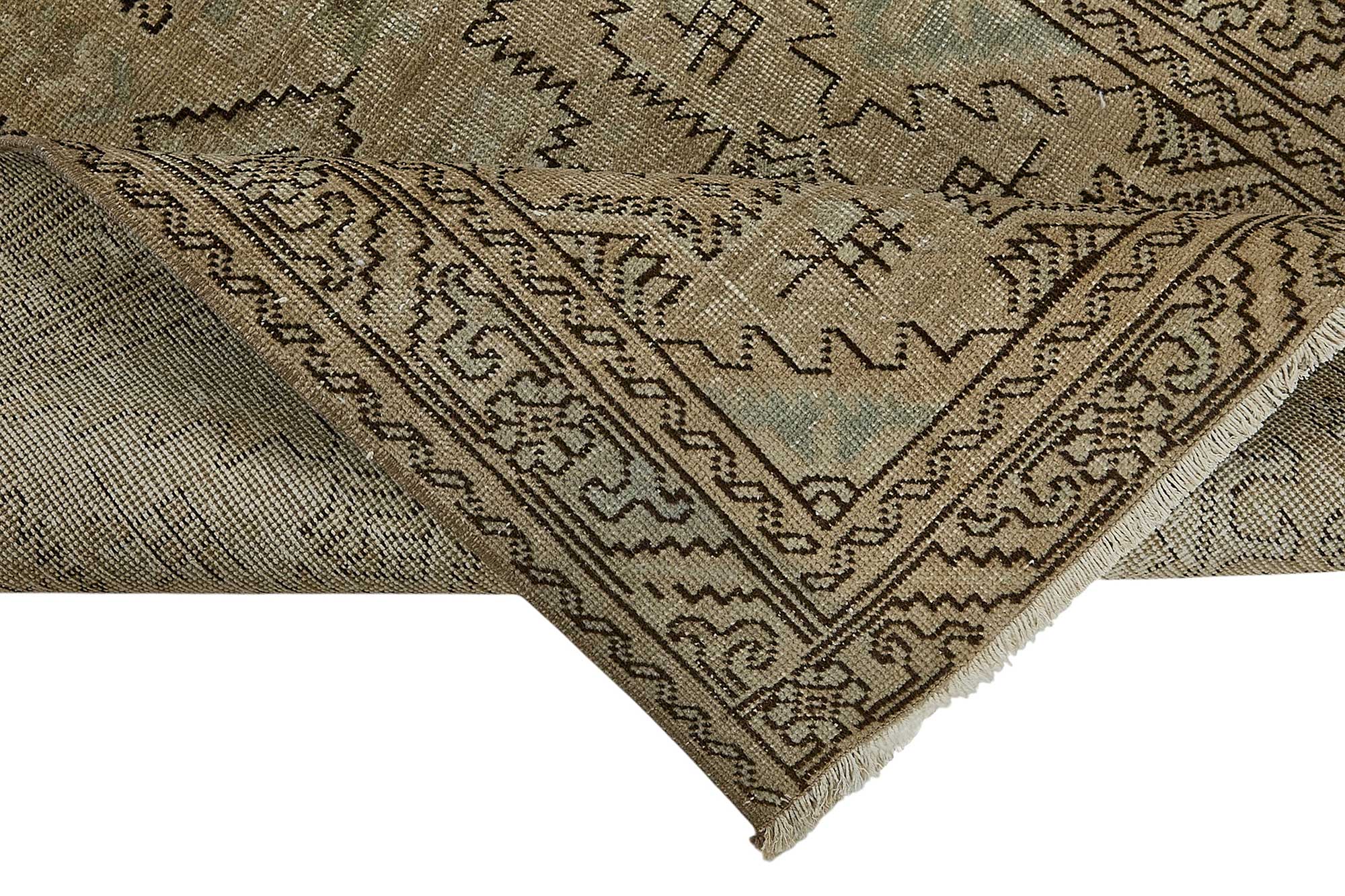 3x7 Hand-Knotted Vintage Rug - 50981