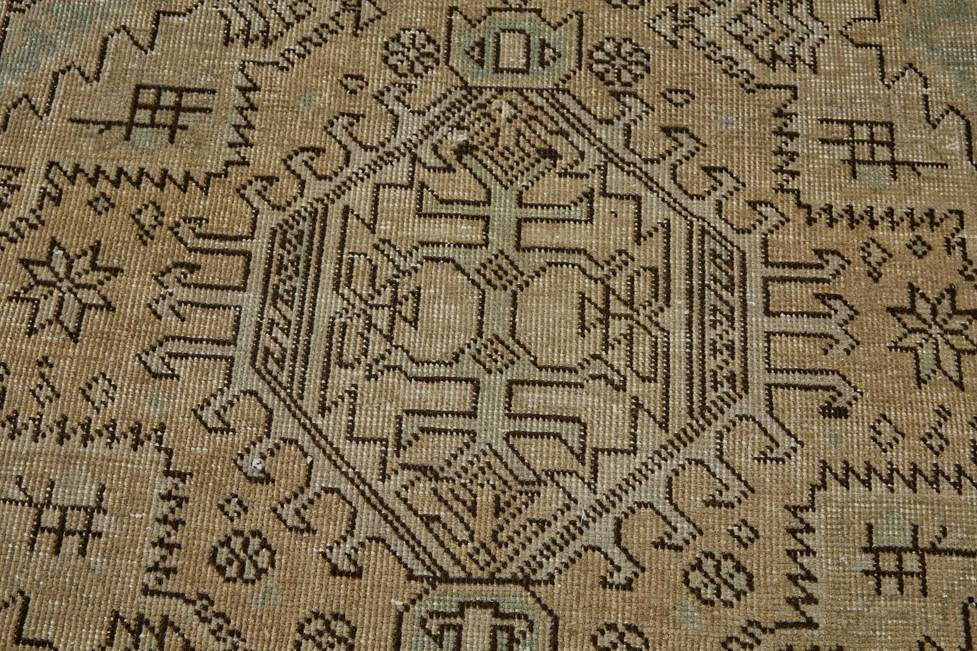 3x7 Hand-Knotted Vintage Rug - 50981