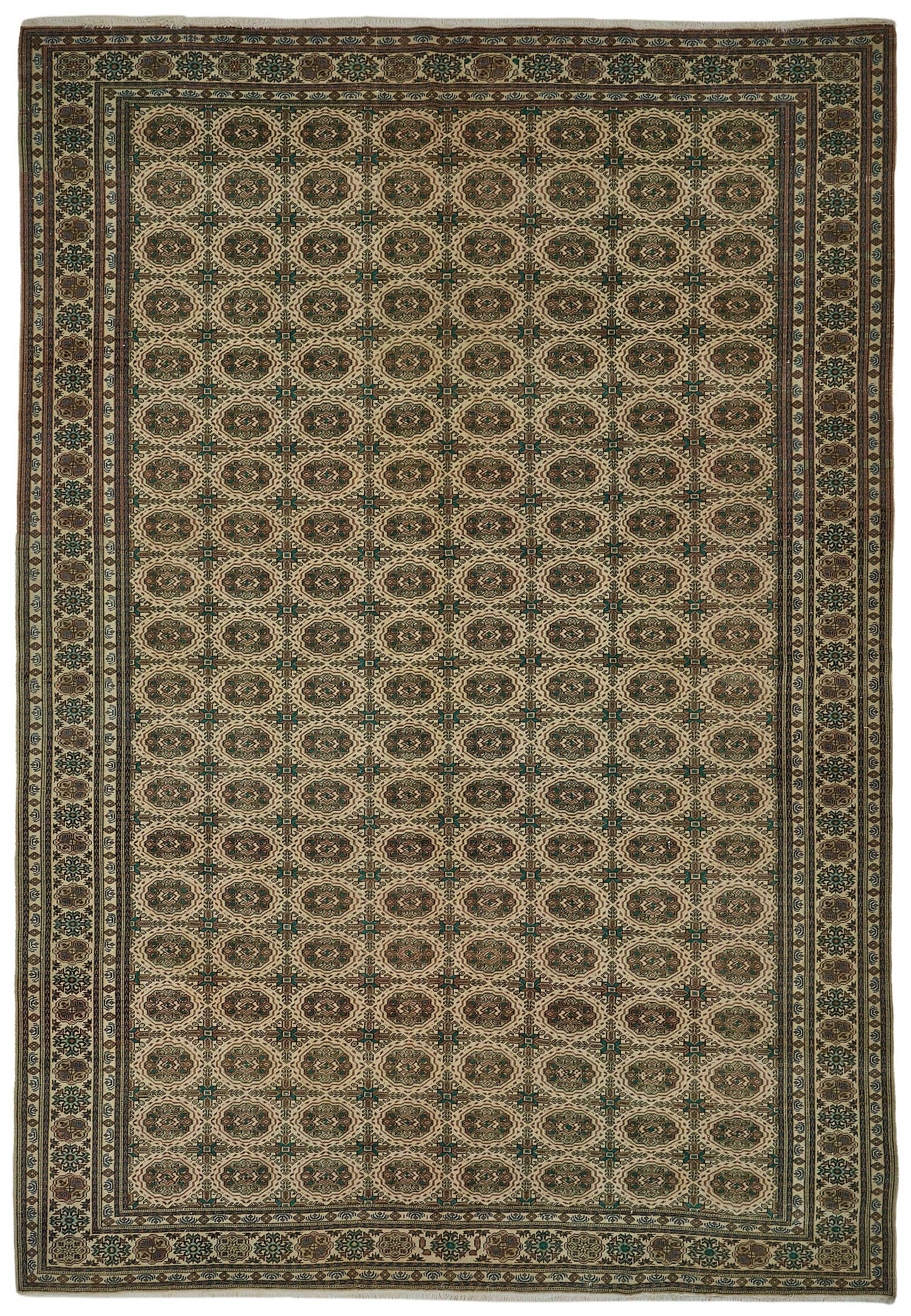 8x12 Hand-Knotted Vintage Rug - 50983