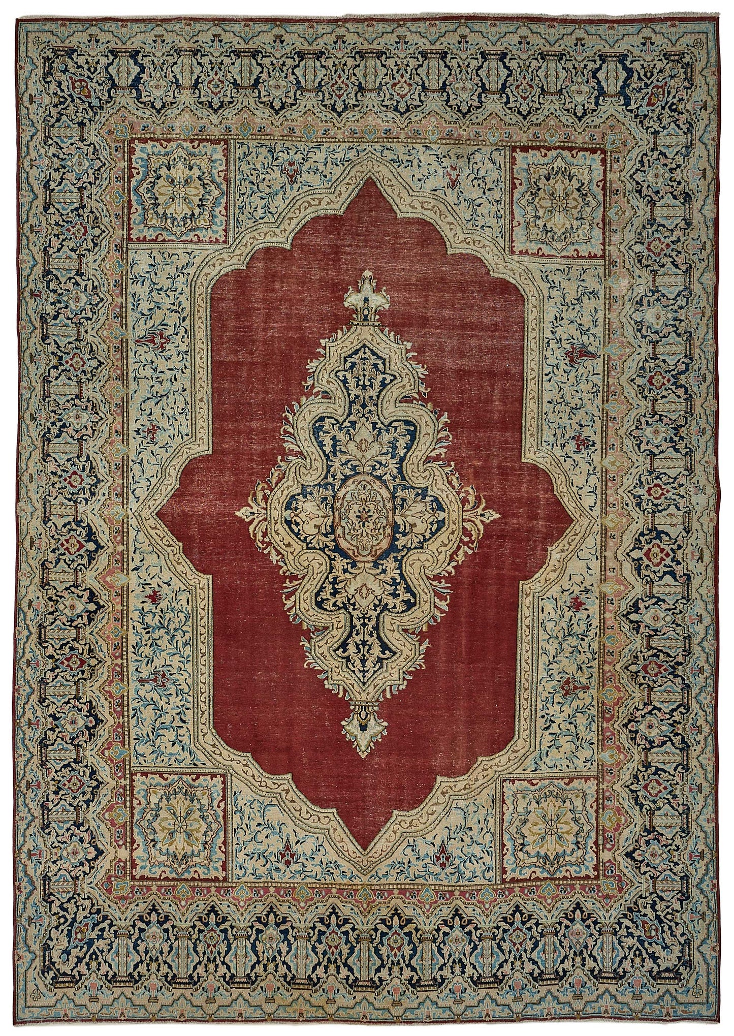 8x12 Hand-Knotted Vintage Rug - 50984