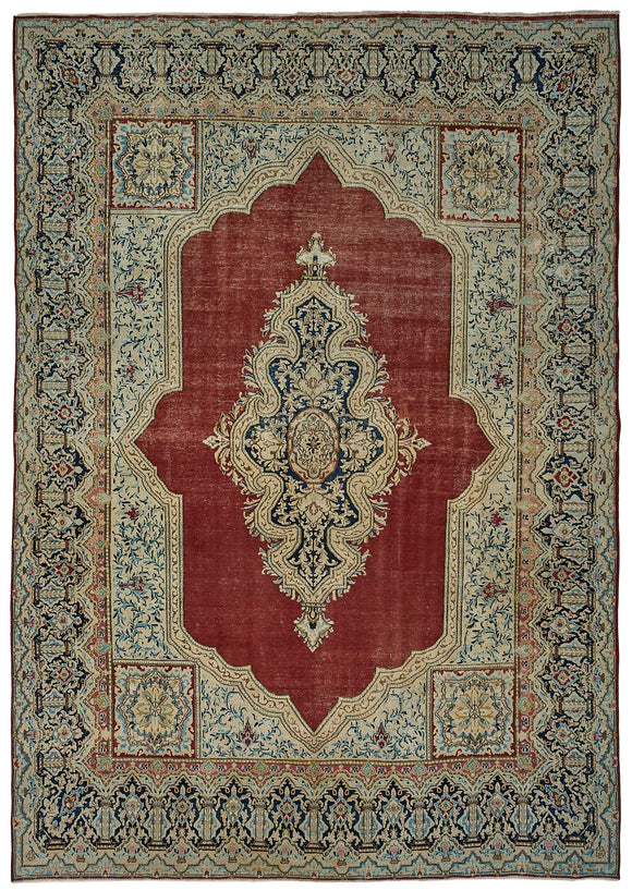 8x12 Hand-Knotted Vintage Rug - 50984
