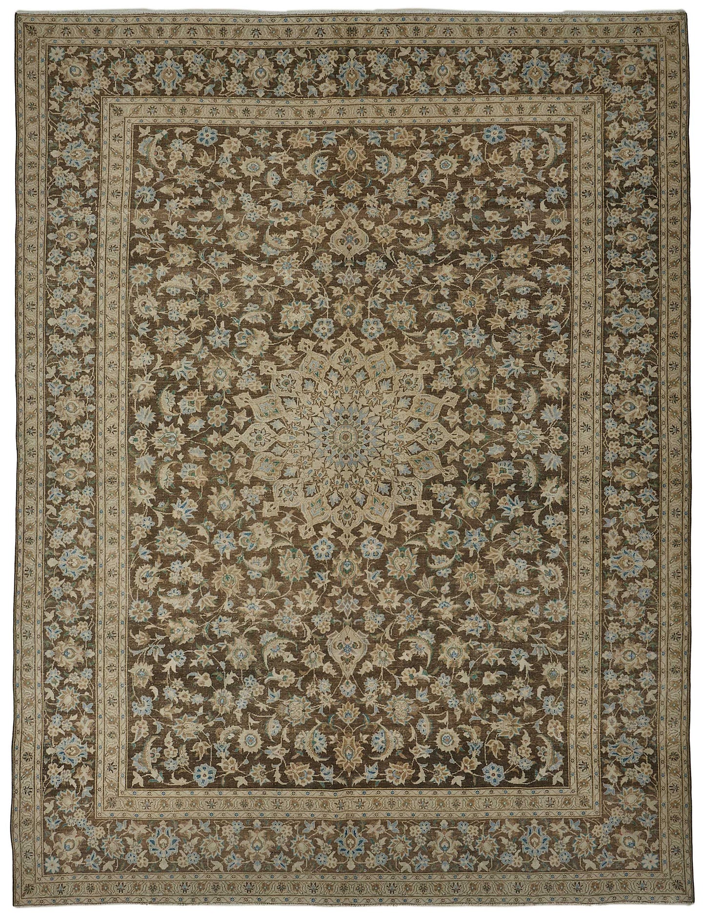 10x13 Hand-Knotted Vintage Rug - 50985