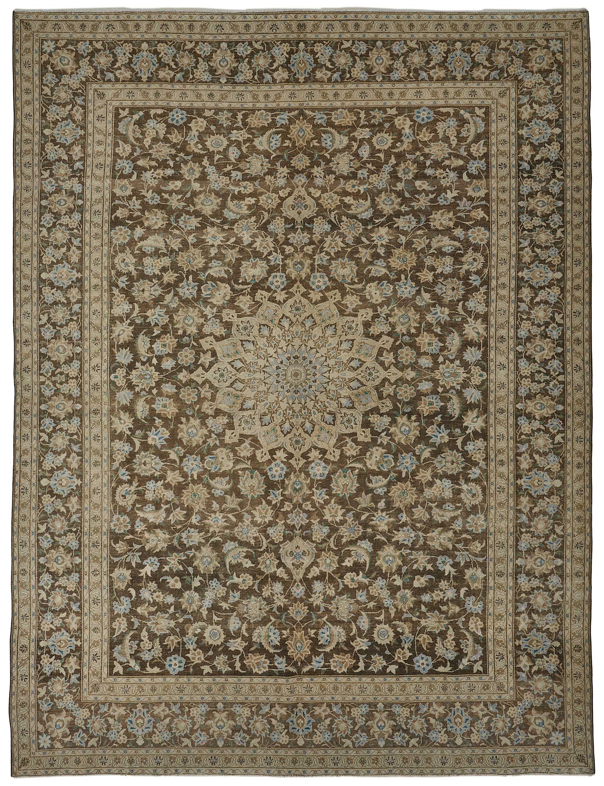 10x13 Hand-Knotted Vintage Rug - 50985