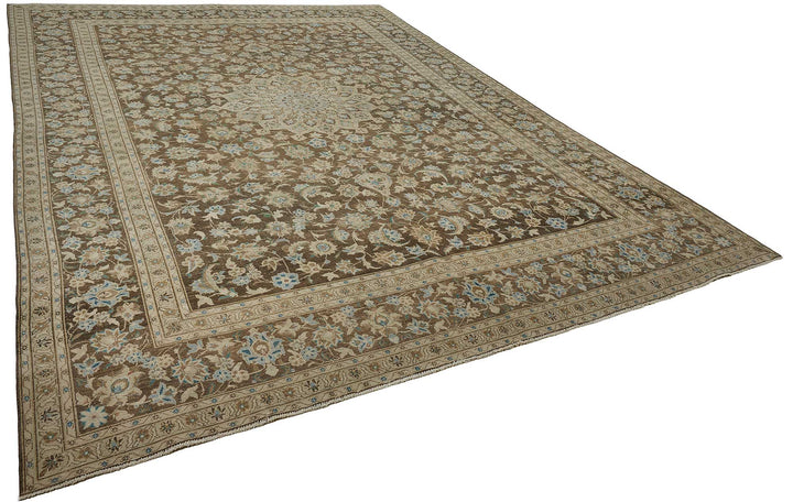 10x13 Hand-Knotted Vintage Rug - 50985
