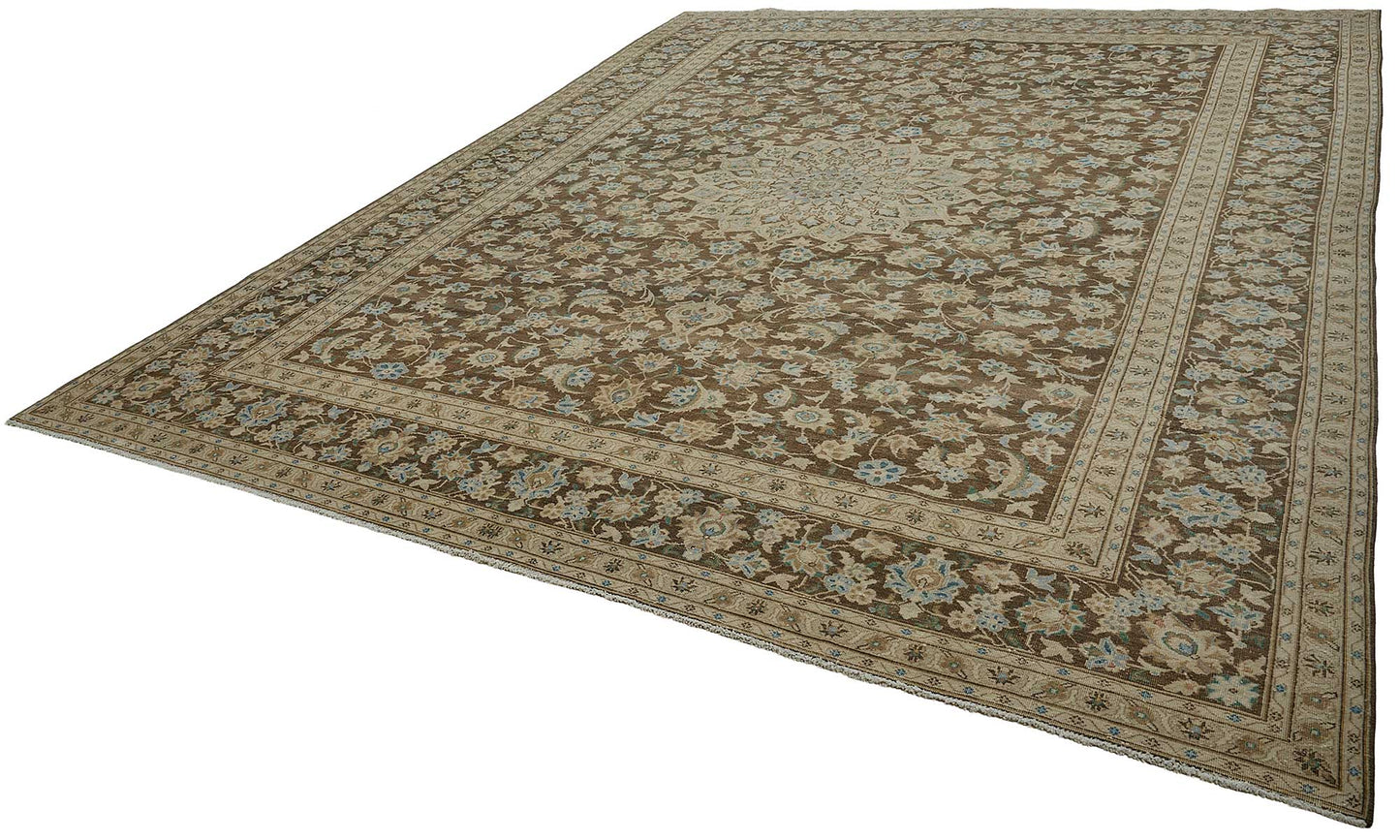 10x13 Hand-Knotted Vintage Rug - 50985