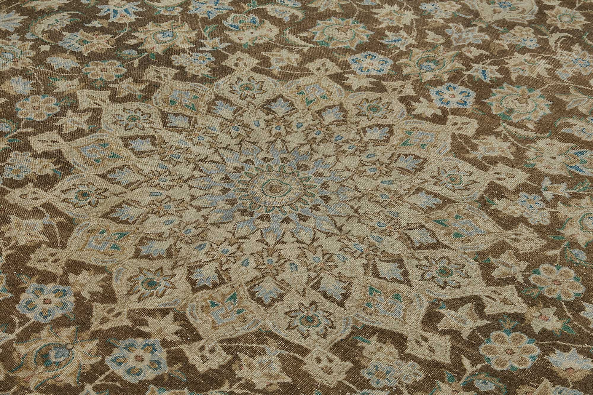 10x13 Hand-Knotted Vintage Rug - 50985
