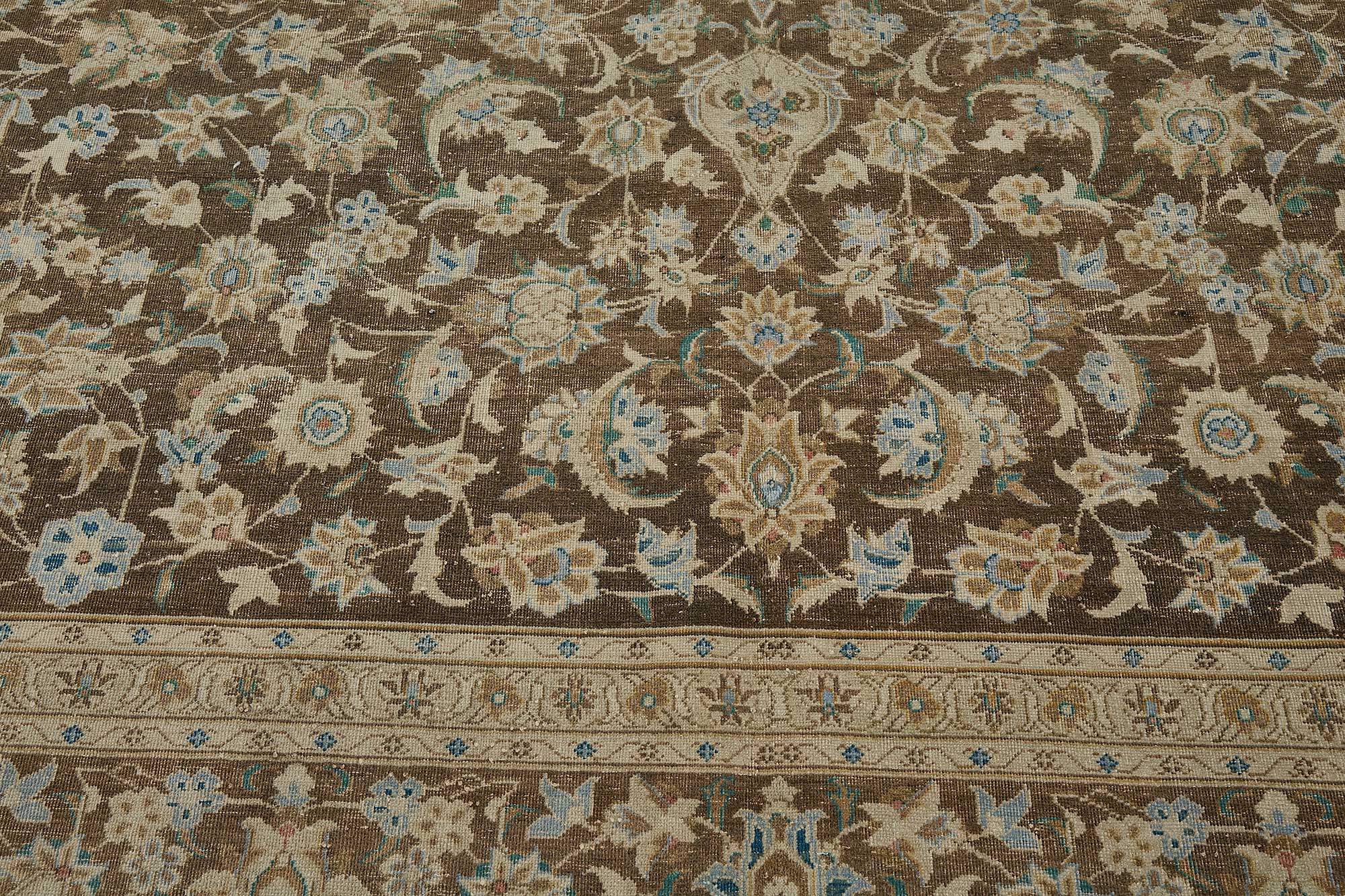 10x13 Hand-Knotted Vintage Rug - 50985