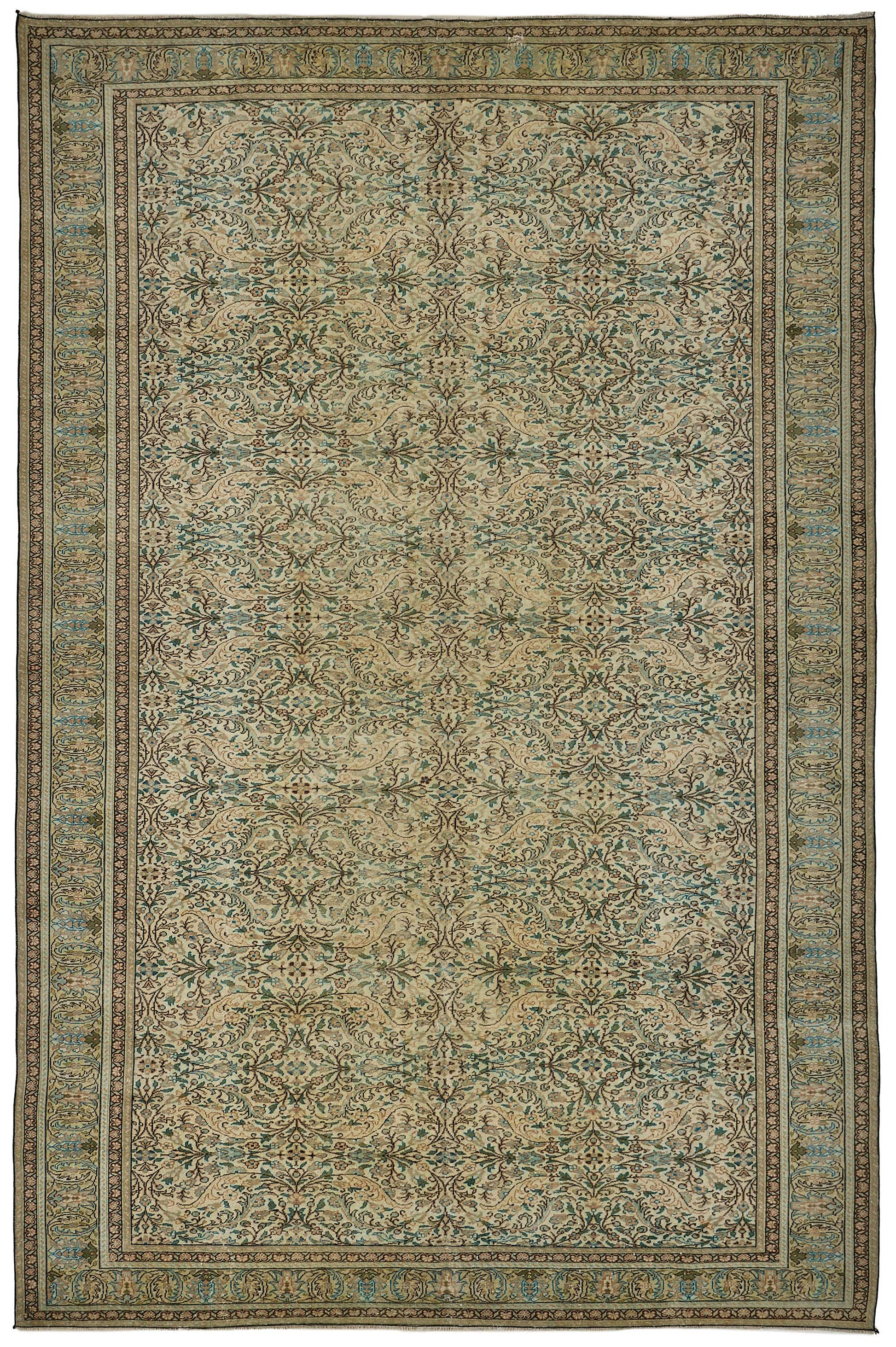 8x12 Hand-Knotted Vintage Rug - 50986
