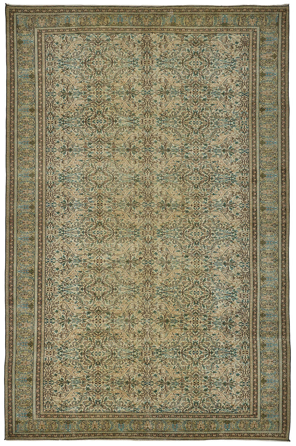 8x12 Hand-Knotted Vintage Rug - 50986