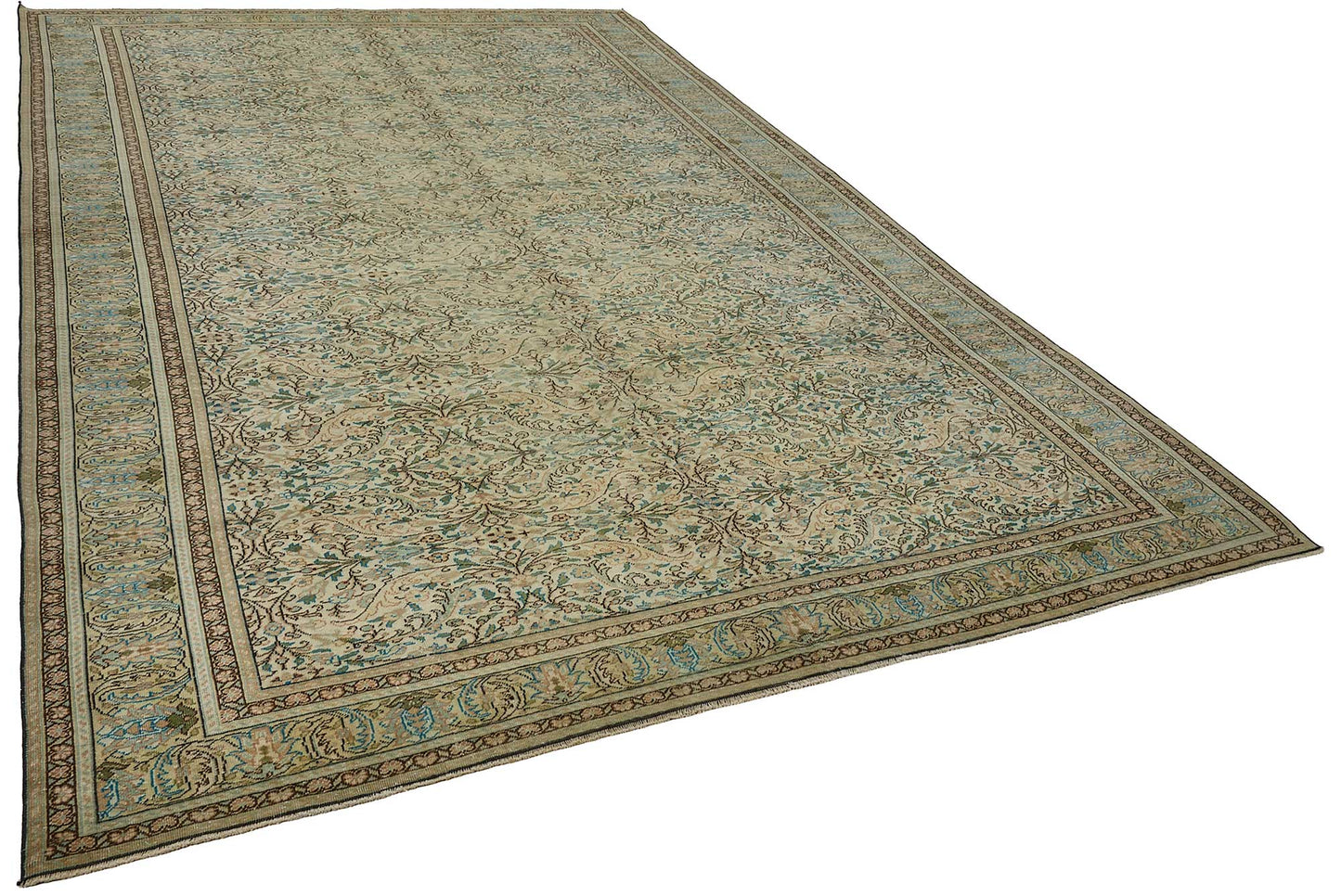 8x12 Hand-Knotted Vintage Rug - 50986