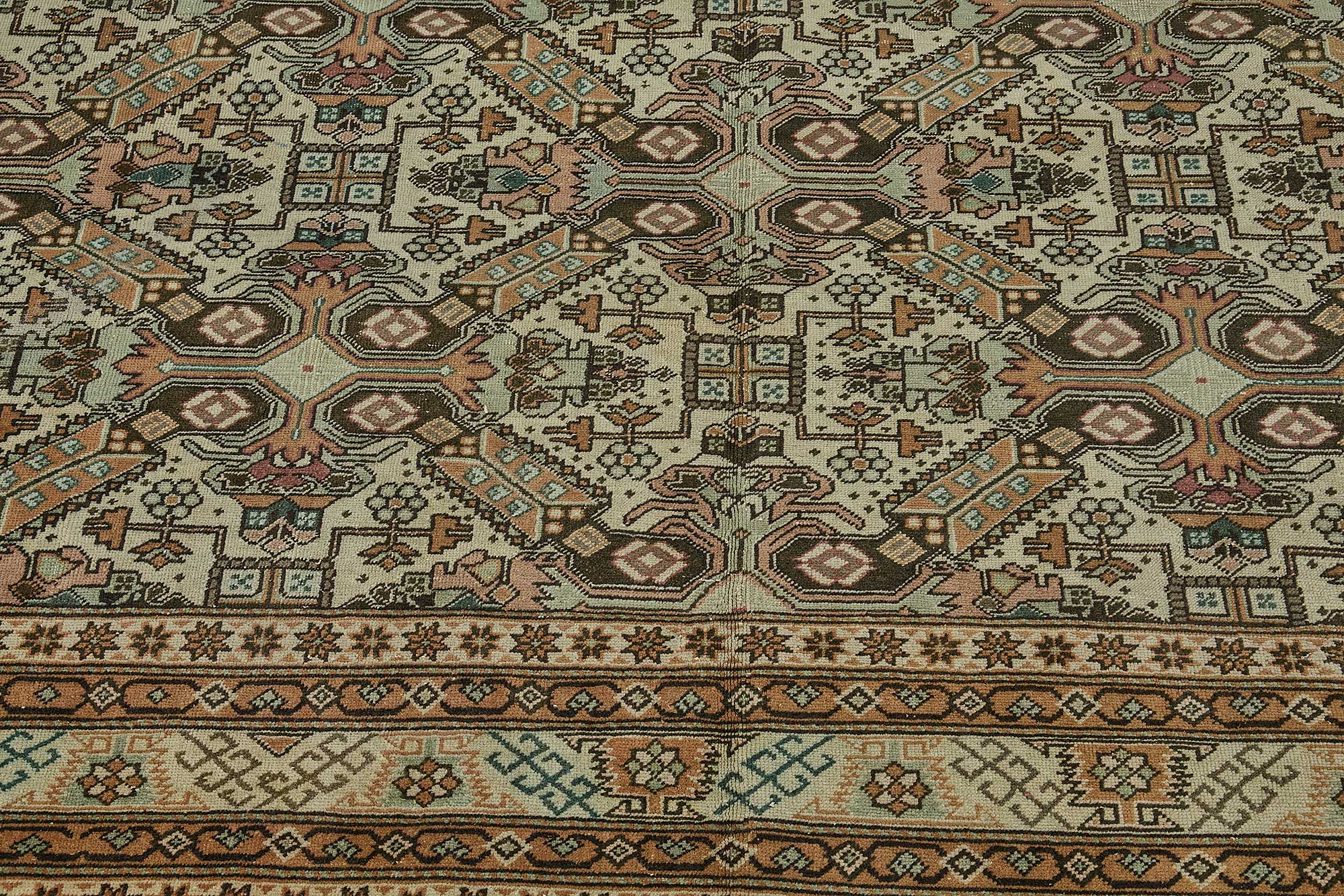 8x12 Hand-Knotted Vintage Rug - 50987