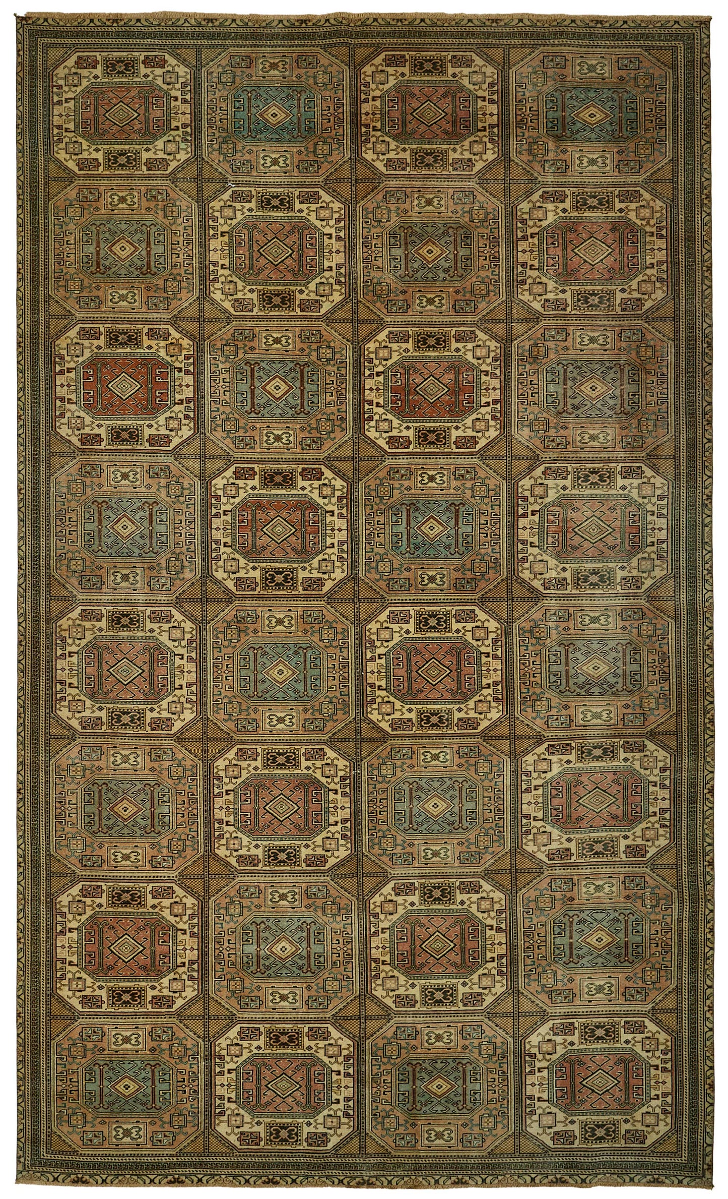 7x12 Hand-Knotted Vintage Rug - 50988