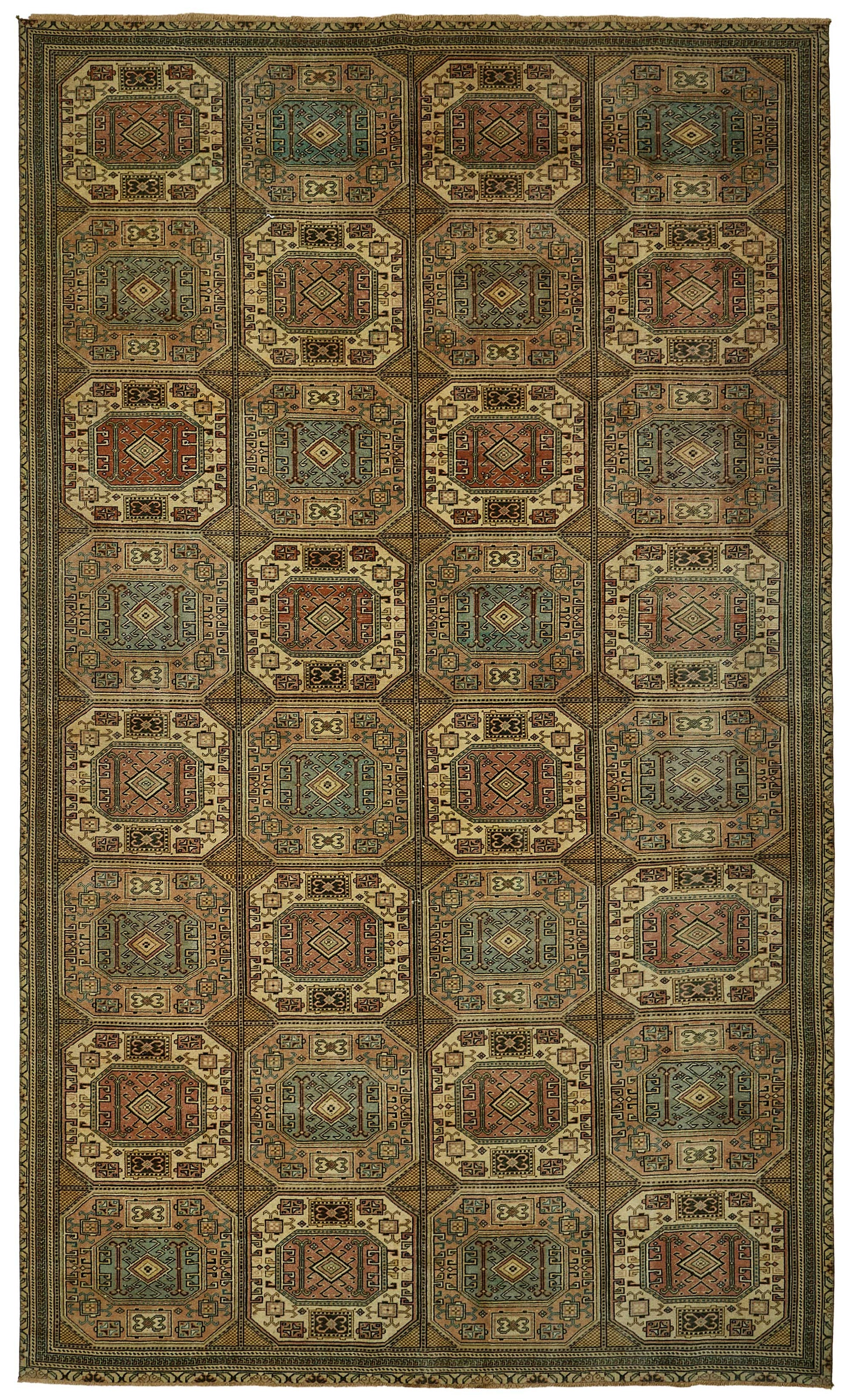 7x12 Hand-Knotted Vintage Rug - 50988