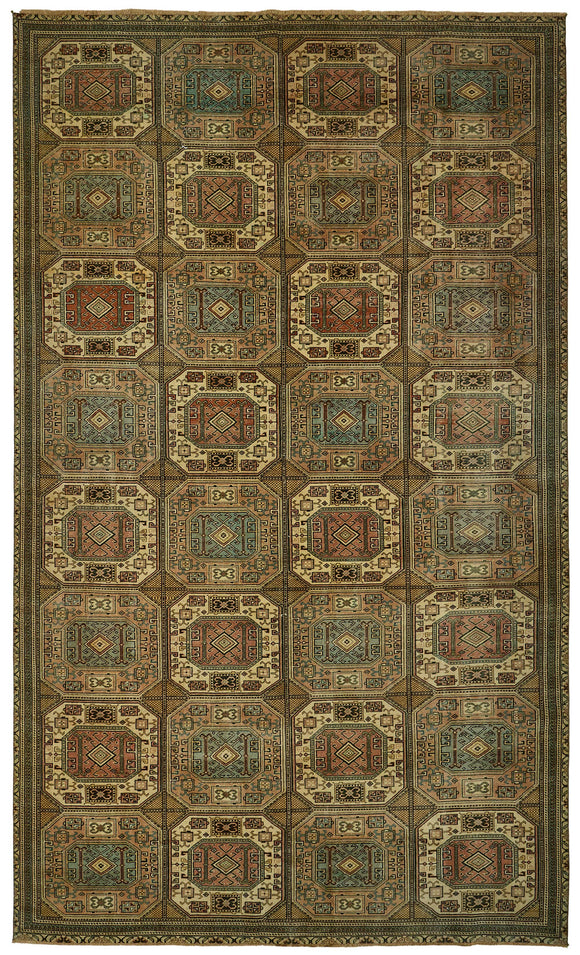 7x12 Hand-Knotted Vintage Rug - 50988