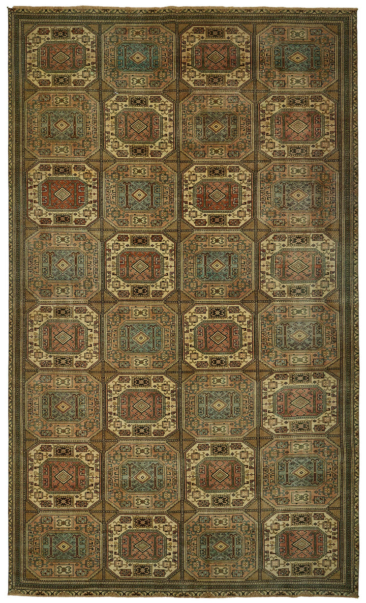 7x12 Hand-Knotted Vintage Rug - 50988