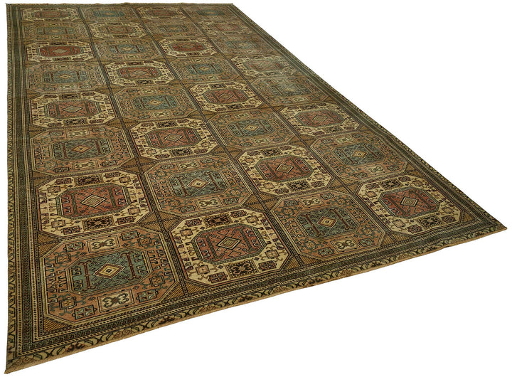 7x12 Hand-Knotted Vintage Rug - 50988