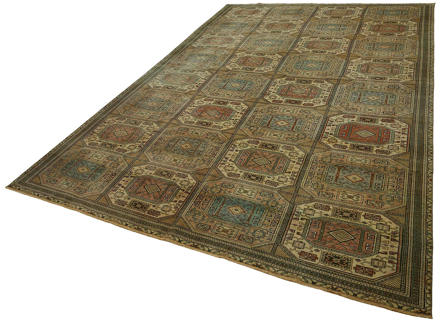 7x12 Hand-Knotted Vintage Rug - 50988