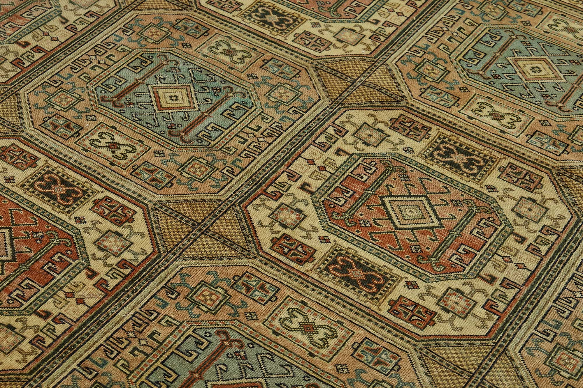 7x12 Hand-Knotted Vintage Rug - 50988