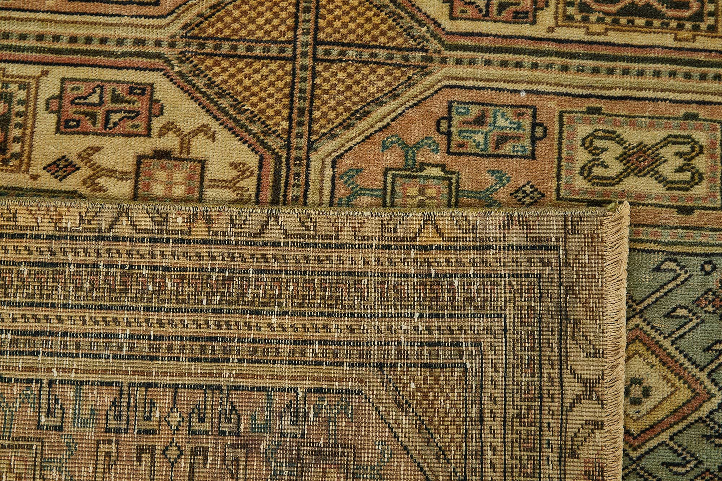 7x12 Hand-Knotted Vintage Rug - 50988