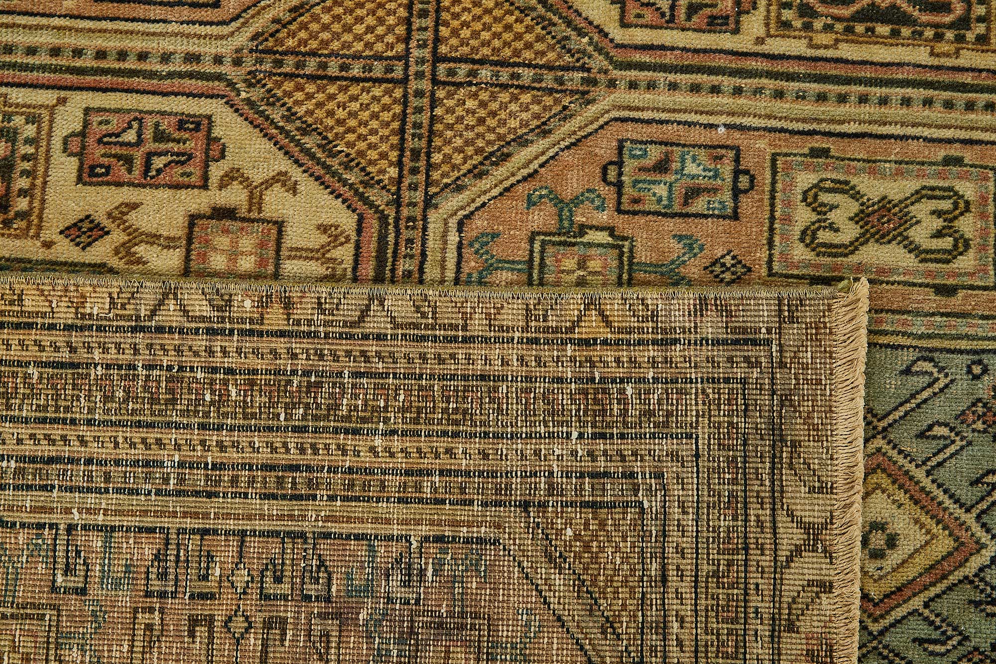 7x12 Hand-Knotted Vintage Rug - 50988