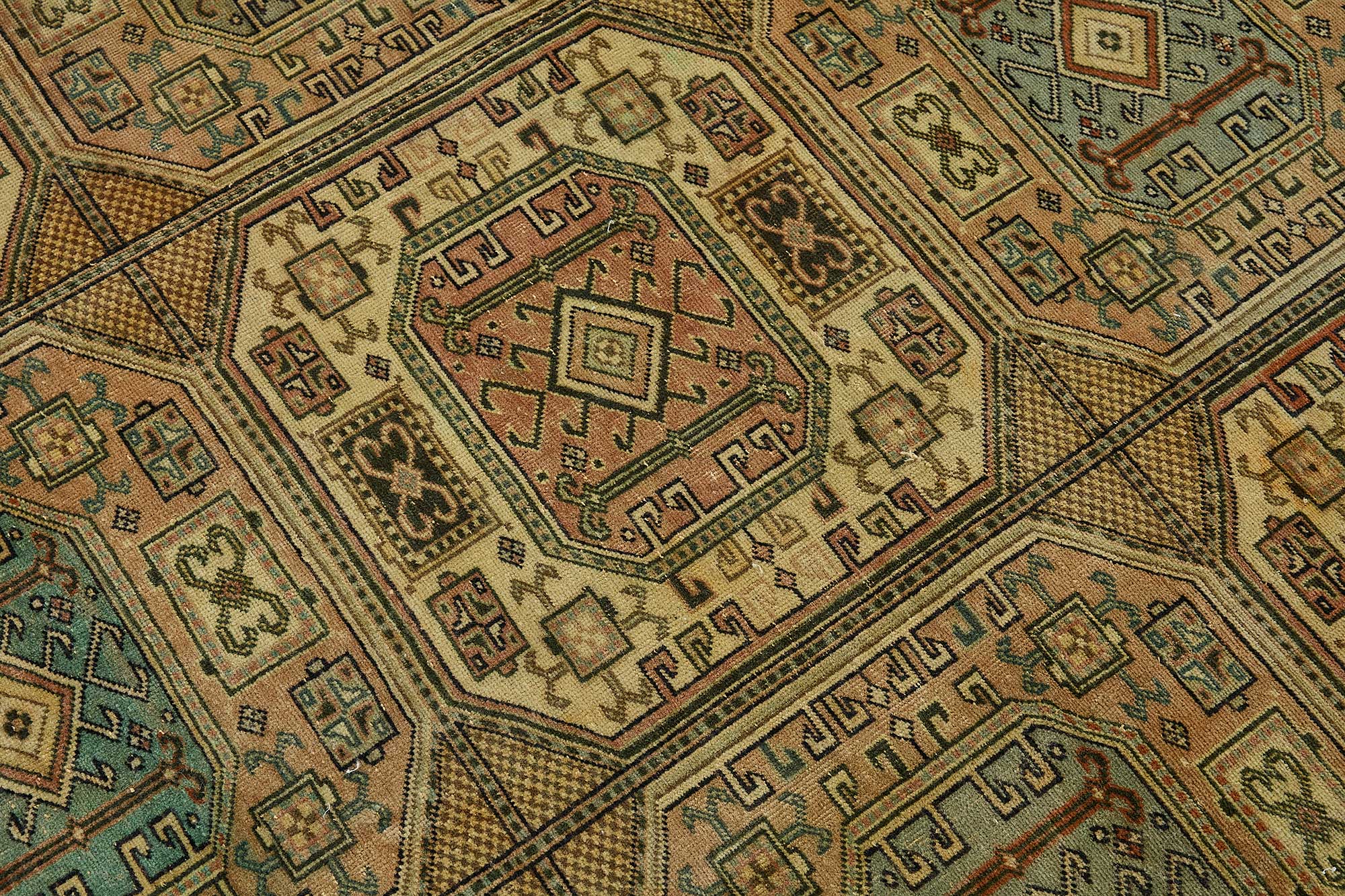 7x12 Hand-Knotted Vintage Rug - 50988