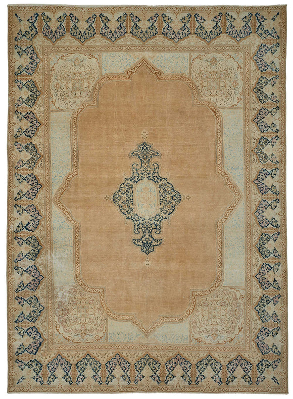 9x13 Hand-Knotted Vintage Rug - 50989