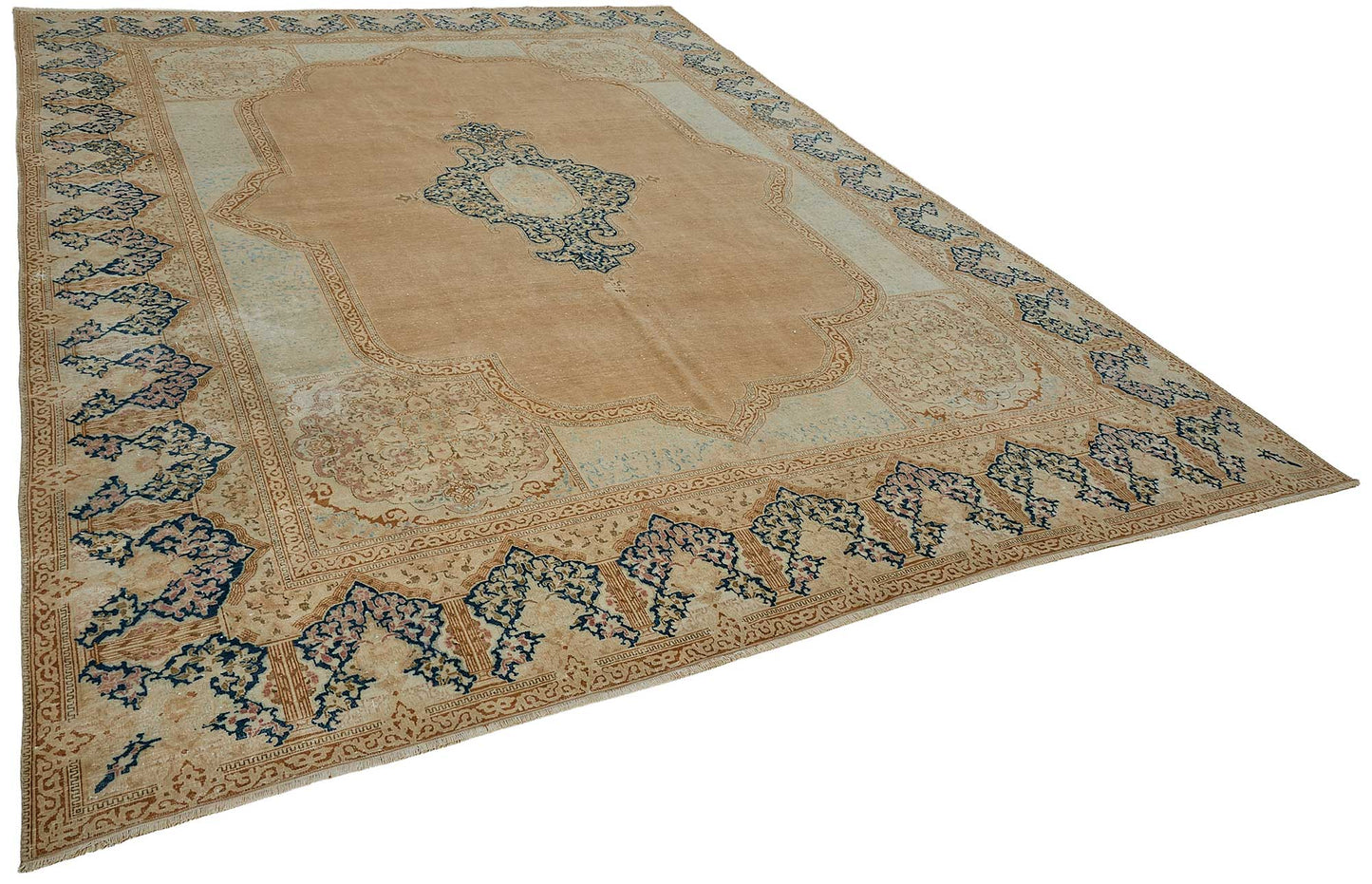 9x13 Hand-Knotted Vintage Rug - 50989