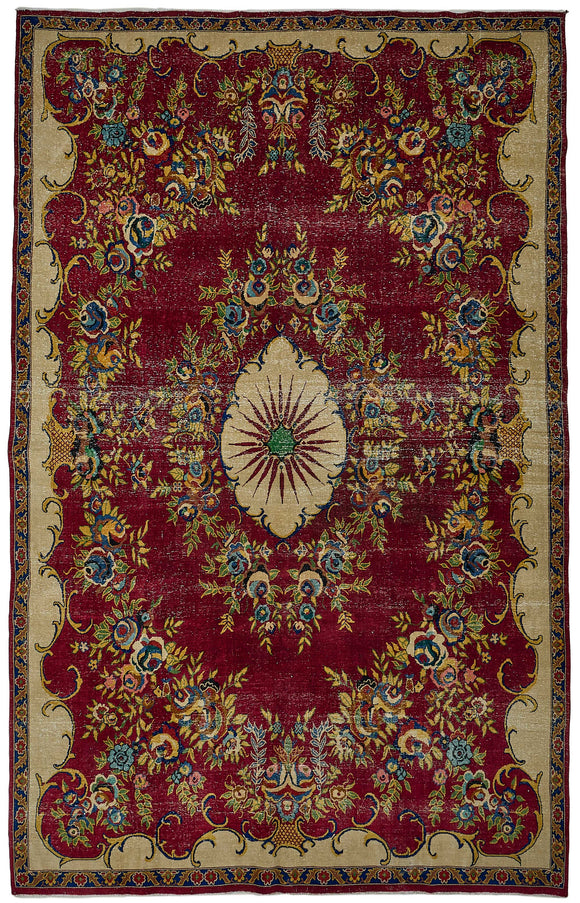 8x14 Hand-Knotted Vintage Rug - 50990