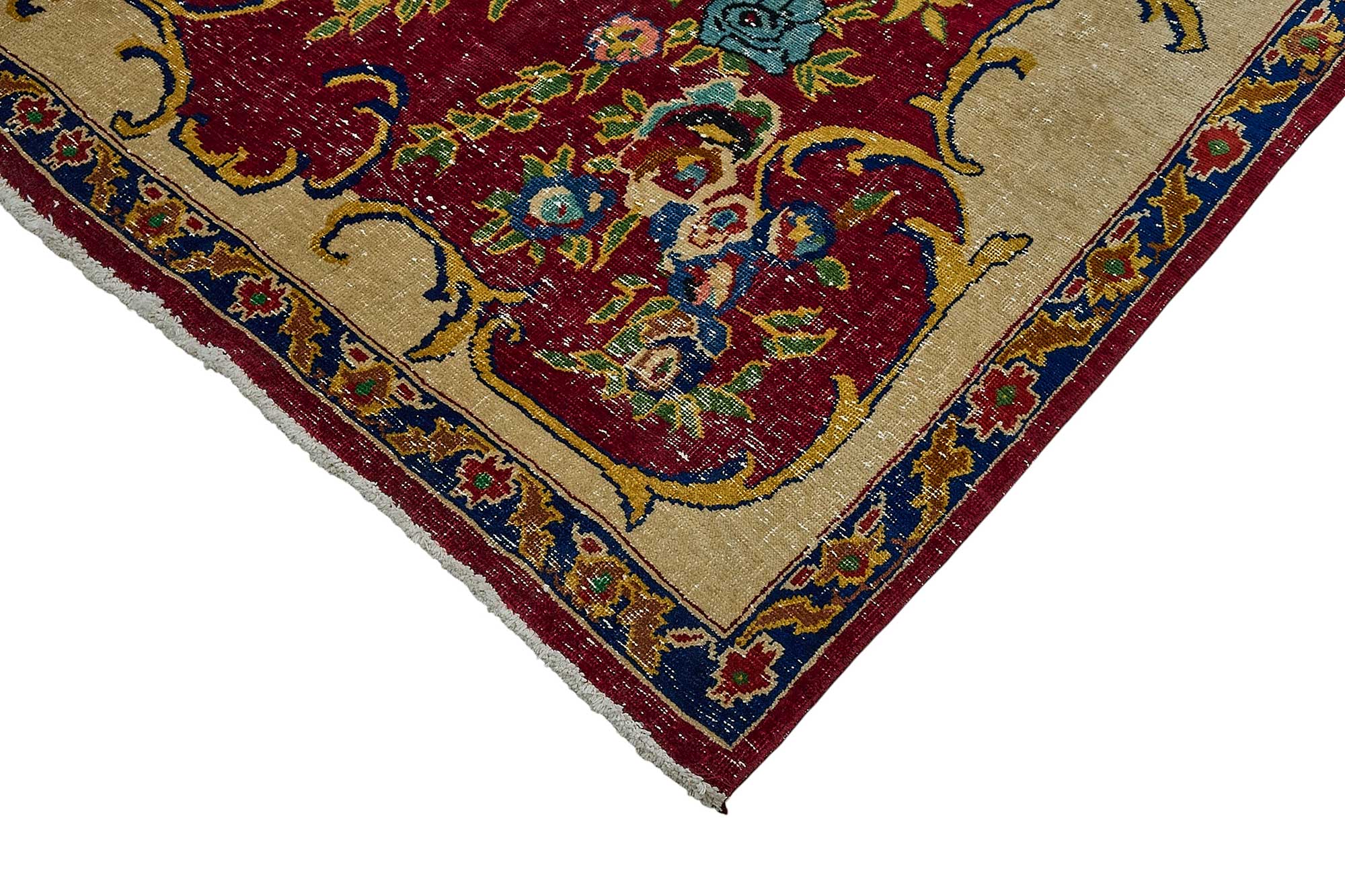 8x14 Hand-Knotted Vintage Rug - 50990