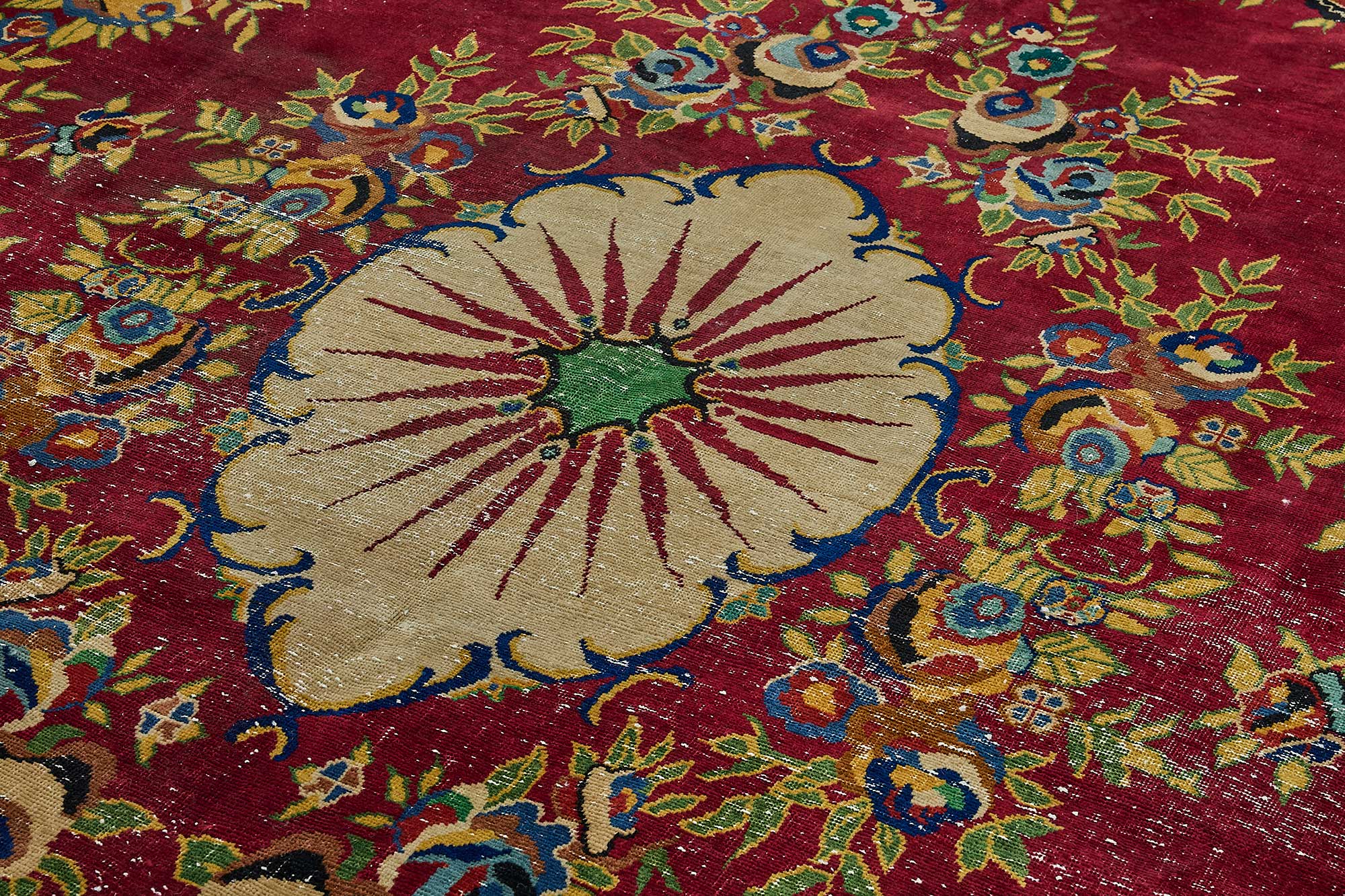8x14 Hand-Knotted Vintage Rug - 50990