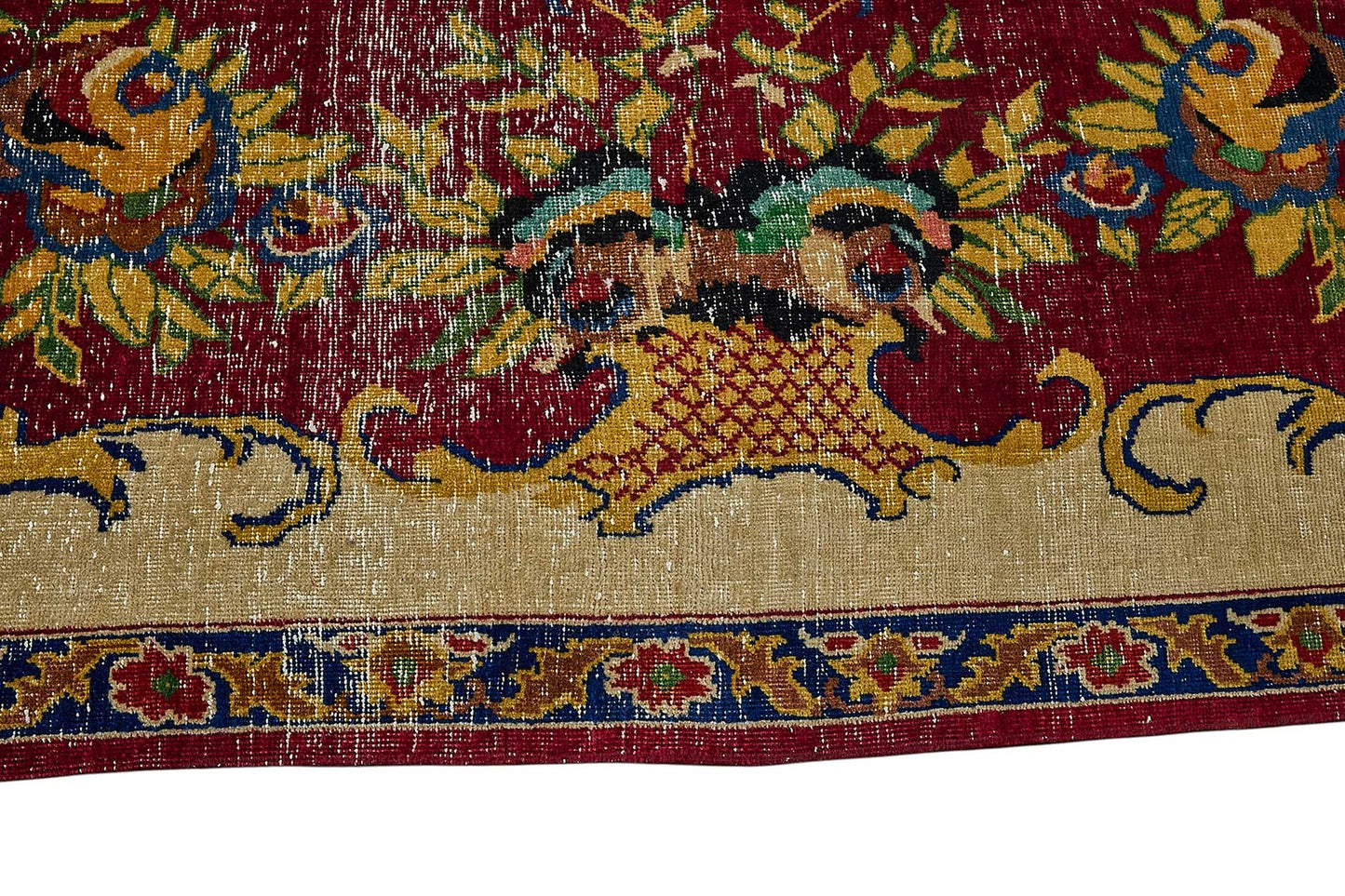 8x14 Hand-Knotted Vintage Rug - 50990