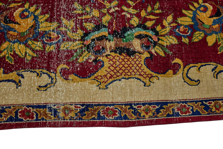 8x14 Hand-Knotted Vintage Rug - 50990