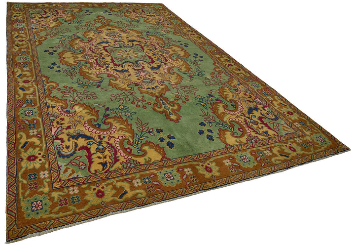 8x13 Hand-Knotted Vintage Rug - 50992