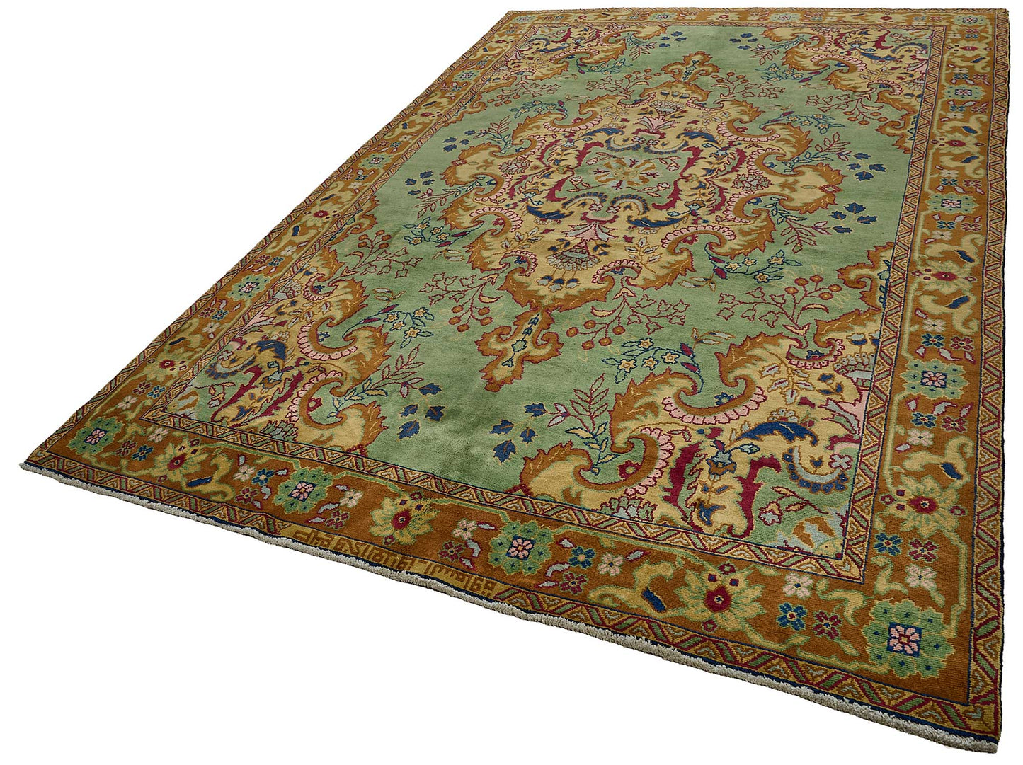8x13 Hand-Knotted Vintage Rug - 50992