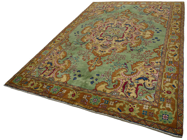 8x13 Hand-Knotted Vintage Rug - 50992